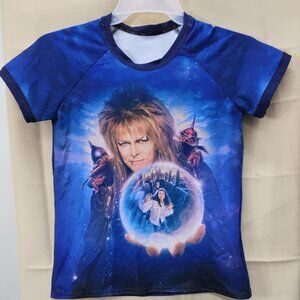 RARE BlackMilk x Labyrinth Women’s Small Jareth Crystal Ball Raglan Tee HTF